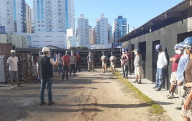 SESI orienta indústrias da construção sobre protocolos de segurança contra o coronavírus