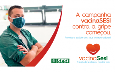 Adesão à campanha do SESI/SC de vacinação contra a gripe se inicia nesta quinta (18)