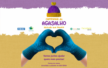 FIESC arrecada roupas e cobertores em campanha do agasalho