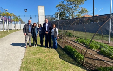 FIESC viabiliza horta comunitária que beneficia 200 crianças na Capital 