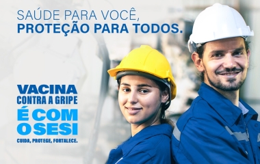SESI/SC abre reservas para empresas que querem vacinar colaboradores contra gripe