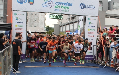 Concórdia sediará primeira etapa noturna do circuito Corridas do Bem neste sábado