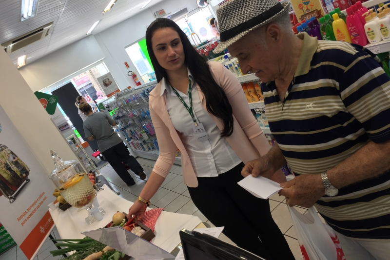 Ação realizada em Concórdia. Foto Divulgação/SESI