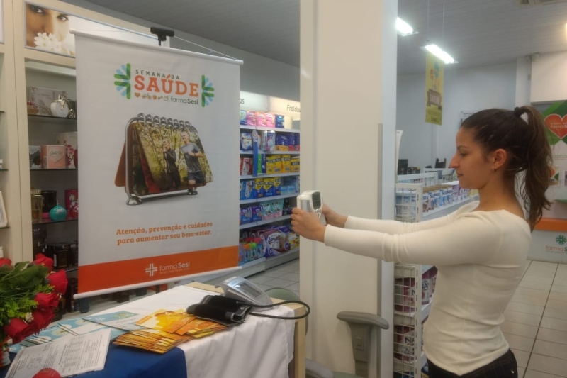 Ação realizada em Concórdia. Foto Divulgação/SESI