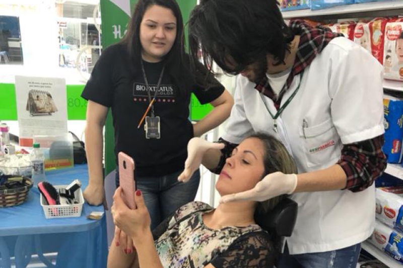 Ação realizada em Lages. Foto Divulgação/SESI