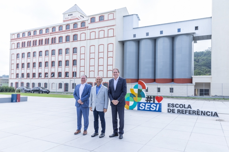 Com ‘DNA industrial’, Escola SESI de Referência impulsiona educação de SC