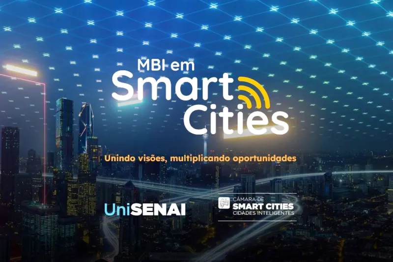 UniSENAI lança nesta sexta (9) nova turma do MBI em cidades inteligentes